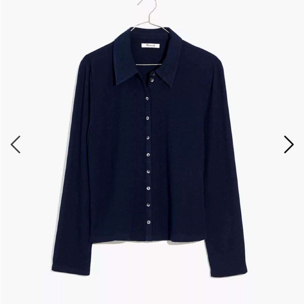 Madewell Crinkle Slim Button-Up Shirt